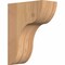 Ekena Millwork Carmel Smooth Corbel, Western Red Cedar, 5 1/2"W x 12"D x 16"H COR06X12X16CAR00SWR - alternate 1